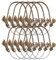ZAYRAY Hangers for,Linen Rope Handles for 70mm Wide Mouth Jars Glass Jars, Ropes,10Pcs,No Jars