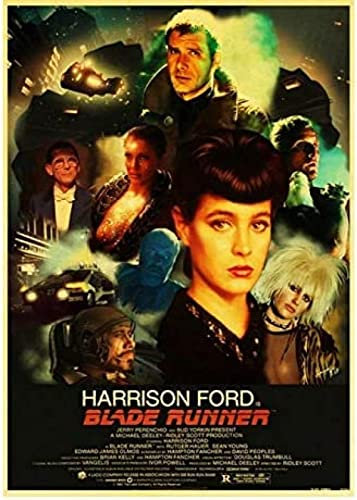Poster Blade Runner 2049 Vintage-Filmplakat, Wandkunst, Bilder, Leinwand, Malerei, Poster Und Drucke, Heimdekoration 50X70Cm Kein Rahmen