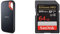 SanDisk Extreme Portable SSD 500 GB, Schwarz & Extreme PRO SDXC UHS-I Speicherkarte 64 GB (V30, Übertragungsgeschwindigkeit 200 MB/s, U3, 4K UHD Videos, QuickFlow-Technologie)