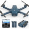 Drohne mit Kamera HD 4K,KinderDrohnen mit 2 Cameras,40km/h Max,Faltbare FPV Drone 5GHz WiFi,Bürstenloser Motor Drones für Erwachsene,Höhenhaltung,Kopflosem Modus für Anfänger,2 Modulare Batterien