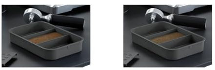 NINKA 0000.50 52004 Ersatz Filter gegen unangenehme Gerüche für Einzeldeckel eins2top, Kokusfaser, Silber, Bio-Filer (Packung mit 2)