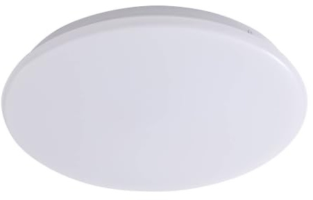 Lindby LED Deckenleuchte Eovi (Modern) in Weiß aus Metall (1 flammig,) - Lampe Deckenlampe Badezimmerleuchte