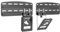 Ex-Pro Micro Gap Fixed TV Wall Mount fits most Samsung 43 to 85” Neo QLED, QLED (excluding Q80A) and Crystal UHD TVs up to 60kg, VESA & Universal 150x100 to 1200x800