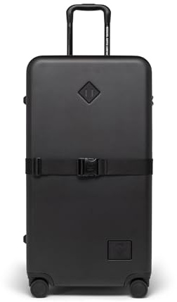 Herschel Unisex Heritage Hardshell Luggage Black Exp Large - 95L