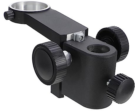 Gadpiparty 50-mm Mikroskop Fokussierstativ aus Leichtem Kunststoff Kompakte Verstellbare Fokushalterung für Monokulare Mikroskopkameras im Industriellen Einsatz