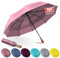 LFLFWY Compact Travel Umbrella Windproof Strong - Large Light Automatic Open&Close and Portable - Wind Resistant Folding Umbrellas Triple Canopy for Rain with 10 Ribs