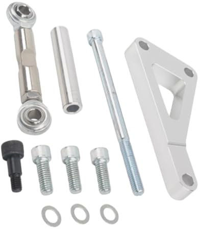 Kacepar Kfz-Lichtmaschinen-Halterung, Aluminiumlegierung, Lichtmaschinenhalterungs-Set, kompatibel mit Chevrolet Small-Block Motor 350, PCE232.1002