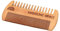 Bartkamm, personalisierbar, gravierter Namen, personalisierter geschnitzter Text/Symbol aus Pfirsichholz, personalisiertes Geschenk für Männerhaar, Bart