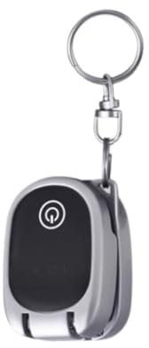 Mini Foldable Nail Clippers - Super Small Keychain Nail Clippers, Smart Splashproof Design (Silver)