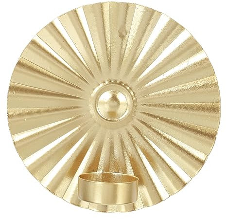 GLEAVI Wandkerzenhalter aus Dekorativer Kerzenständer für Schlafzimmer und Wohnzimmer Hängender Kerzenhalter für Romantische Beleuchtung Robustes Design für Verschiedene Innenräume