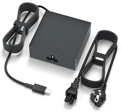 100W USB-C Ladegerät für Asus Rog Xbox Ally X Netzteil Legion Go S Handheld | für Ally X Z1 R1 MSI Claw Steam Deck Handheld Console & ZenBook 14 14X S13 Rog Flow Z13 X13 GZ301 GV301 GV302 Laptop