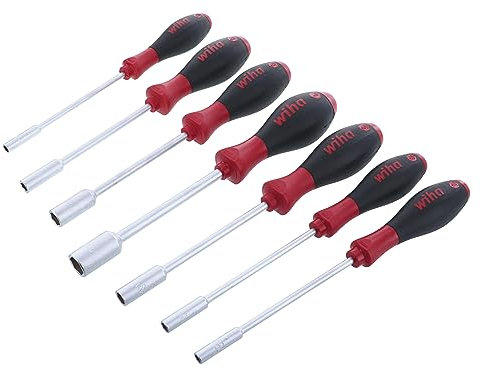 Wiha 34194 Nut Driver Set, Metric, 7 Piece