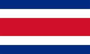 trends4cents Flagge Costa Rica, 90 x 150 cm