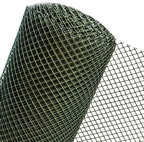 25m² Kunststoffzaun 1m Höhe x 25m Länge Maschenweite 15mm Gartenzaun