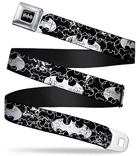 Buckle-Down Sicherheitsgurt Batman Kids - mehrfarbig - 4 cm Breit-61/97 cm Länge