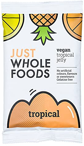 Just Wholefoods Tropical Jelly Crystals 85g X 11 (Pack of 11)