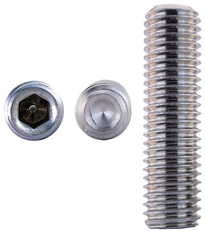 Gewindestifte M12 X 60 DIN 916 m. Ringschneide Edelstahl A2 (10 Stück) - V2A Madenschrauben