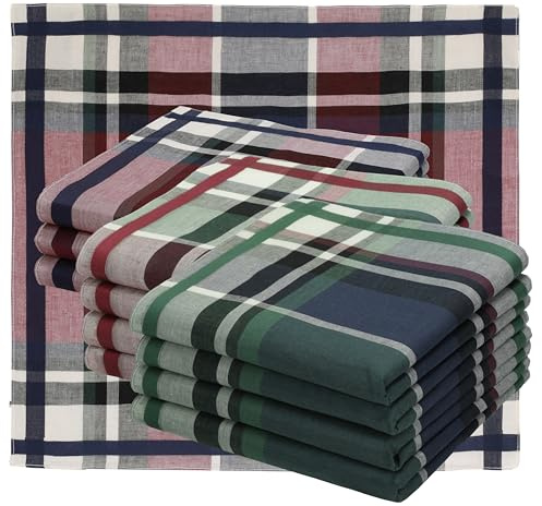 Betz Herren Stoff Taschentücher Set Leo 1 Dessin 02 100% Baumwolle Größe 40x40 cm