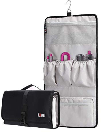 BUBM Tragbare Aufbewahrungstasche Tragetasche Travel Carrying Case für Dyson Airwrap Styler Hair Curler Zubehör