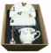 crackinchina Chicken trio set. cup & saucer with teaspoon and matching tea plate gift boxed