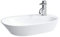 Laufen Palomba Waschtisch-Schale, 1 Hahnloch, mit Überlauf, mit Hahnlochbank, 600x400, Farbe: Weiß - H8168030001041