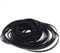 Universal Mix Cassette Tape Machine Belts Rubber Belt for Recorders, CD-ROM, Walkman, DVD Drive, 50pcs, 4mm, 40-135mm, Black