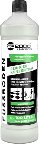 SC 2000 Professional 7086 Fußbodenreiniger ohne Tenside, 1 L Flasche