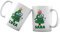 Puzzletee Coppia Tazze Natale Personalizzabili - Nome - Alberi di Natale - Albero Natalizio - Gadget - Gadget Coppie - Innamorati - Sposati - Tazza Natalizia - Regalo