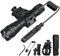 DARKBEAM Infrarot-Taschenlampe nachtsicht 850nm LED-Infrarot-Licht 5W, Arbeit für Nachtsichtgeräte, Zoombare Unsichtbare IR-Strahler Wiederaufladbare für Jagd, Beobachtung, Rettung, mit Akku & Clip