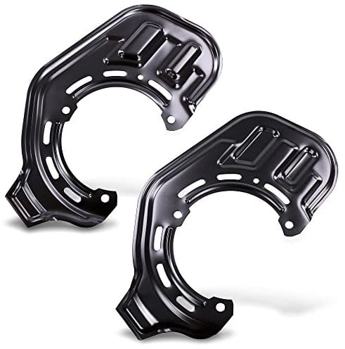 BESTPRICE 2x Ankerblech vorne links & rechts Spritzbelch Deckblech für Bremsscheibe Kompatibel mit OPEL COMBO, COMBO Tour, CORSA C (X01), MERIVA A (X03)