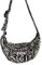 WUURAA Frauen Zebra-Print Schulter Tasche Unisex Casual Crossbody Tasche Nette koreanischen Stil Messenger Bag Studenten-Canvas Einkaufstasche, Dickes Zebramuster