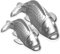 2pcs Cake Stencil Sushi Molder Fudge Molds Food Molds Cake Decorating Molds Baking Molds Animal Chocolate Bakeware Baking Supplies Metal Cake Mold Kitchen Food Mold Aluminum Alloy