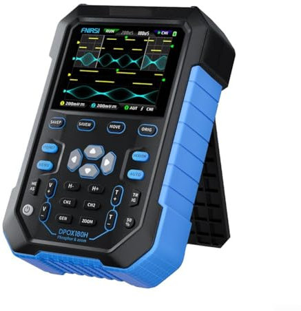 SPORTARC Digitales Tablet-Oszilloskop, DPOX180H Handheld-Dual-Kanal-Digital-Oszilloskop, 180 MHz Signalgenerator (C)