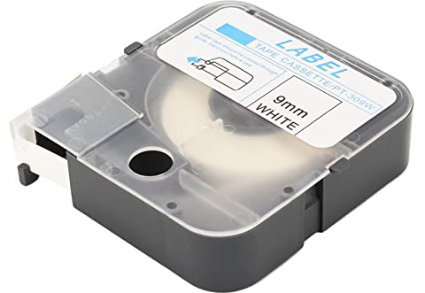 Label Maker Tape Label Tape Label Maker Tape Replacement 9mm Label Maker Tape Label Print Tape Label Maker Tape 9mm Wide 8m Length Self Adhesive Label Tape Refills for Lm380e