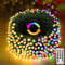 XURISEN Outdoor Fairy Light, 10M 100 LED Christmas Lights Battery Operated, Color Changing String Lights with 11 Modes Remote Control for Outside Indoor Xmas Decorations- Warm White & Multicolor