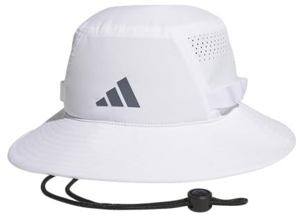 adidas Herren Victory Bucket Athletic Sun Cap für Outdoor Schlapphut, White/Onix Grey/Black/5.0, L