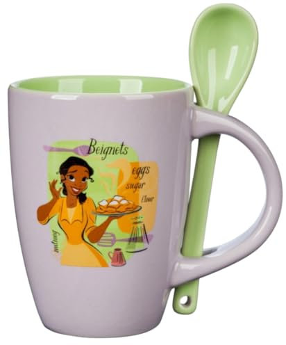 Eeyore D1SNEY Princess and The Frog Tiana Mug and Spoon