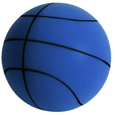 KOBONA 18/21/24 cm, leicht zu greifender, geräuschloser Ball, Größe 3/5/7, geräuschloser Basketball, Dribbeltraining, Basketball for Kinder, Geburtstagsgeschenke