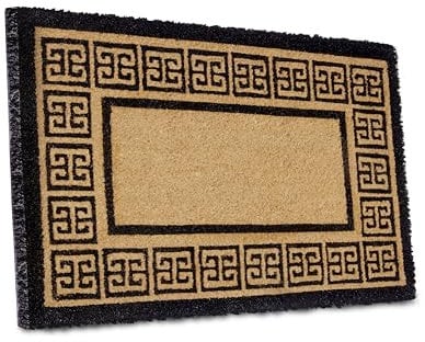 Villeroy & Boch 1856 Kokos Fußmatte für Innen und geschützen Außenbereich - rutschfeste Schmutzfangmatte Natur, Kokosmatte Outdoor Ornament, Wetterfest für Flur, Terrasse, Eingangsbereich - 50x80cm