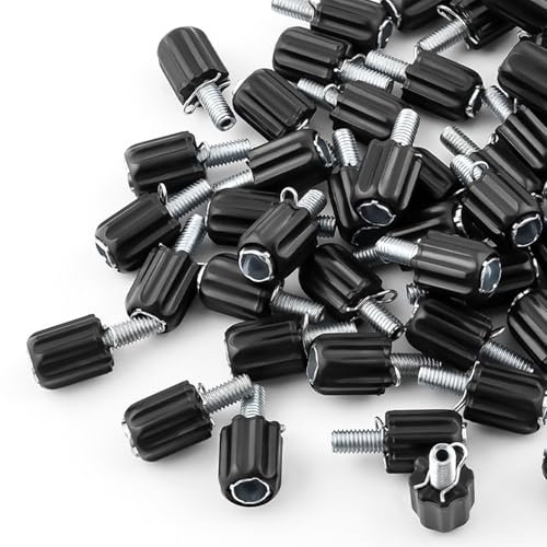 Miaoyak 4Pieces Bike Shifter Brake Cable Adjuster Screw Shift Cable M5 Adjust Screw Rear Derailleur Bolt Steel Road Bikes Bolts Bicycle Parts