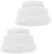 Yardwe 2pcs Pool Bumper Above Ground Pool Ladder Pool Safety Equipment Inflatable Pool Rubber Ladder End Bumper Replacements Pool Ladder Feet Bumper Caps Ladder Bumpers Beige