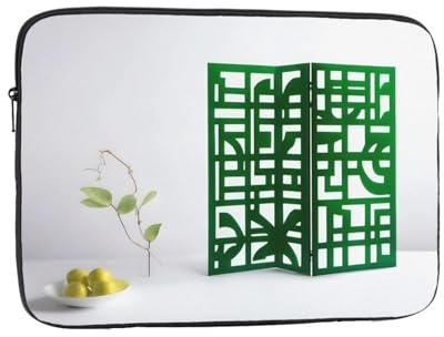 Jade Screen Fruit Gr Laptoptasche, tragbare Aktentasche, stoßfeste Schutzhülle, Computer-Innentasche für 13-Zoll-Laptops