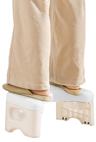 Bajs Hocker, Badezimmer-Paletten für Erwachsene, faltbar – Toiletten-Paletten für Kaka, für eine gute Aufbewahrung der Toilette, keine Hilfe für die Toilette