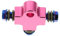 CLISPEED 1 Jeu De Connecteurs De Flexible De Frein Hydraulique : Raccord En T, Adaptateur De Tube À 3 Voies – Adaptateur De Conduite De Frein Pour Avec Boulons