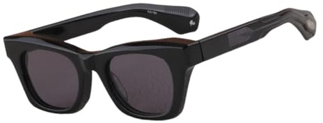 TOIPASTN Acetat-Sonnenbrille für Damen und Herren, Luxus (C10)