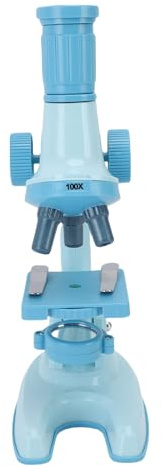 Topiky Kids Microscope 1200X Magnification with Specimen Slides, Educational Science Kit for Home School Students, Beginner Microscope with Observation Tools, Portable Student Toy for