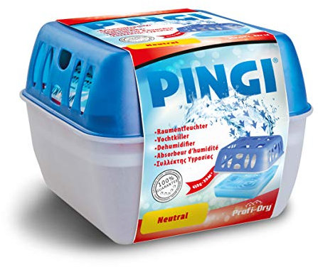 PINGI Profi-Dry Neutral Raumentfeuchter 450g Dehumidifier Luftentfeuchter Geruchsneutral