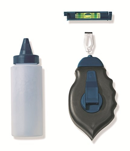 Color Expert 98353099 Schlagschnur mit Fläschchen für Kreidepulver und Libelle