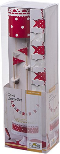 Birkmann 441309 Cake Deco-Set | CakeCouture, 4-tlg