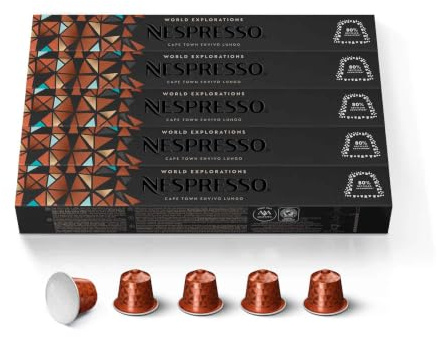 Nespresso OriginalLine: Envivo Lungo, 50 Capsules | Capsules Pack of 1